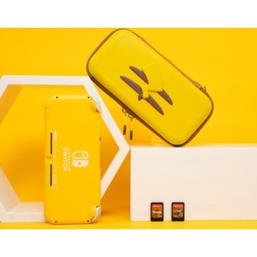 Pokemon Pikachu Suitable for Nintendo Switch Storage Bag Lite Protective Cover Shell Soft Bag Accessories Game Console Hand Box