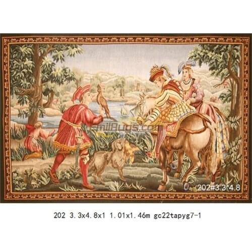 Tapestry landscape gobelin tapestry tapestry fabric yellow tapestry room tapestry