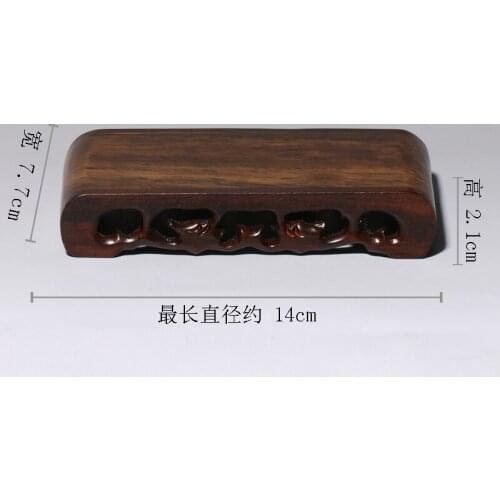 ★Recommended wooden frame holds sifang holds the teapot