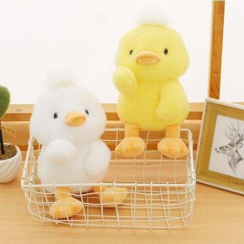 Nice Cute 23cm Plush Duck Mini Lovely Animals Dolls Children Toys Plushie Super Soft Duck Home Decor For Kids Gifts