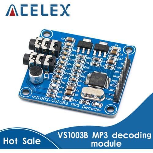 VS1003B VS1053 MP3 Module Development Board Onboard recording Function Development Board