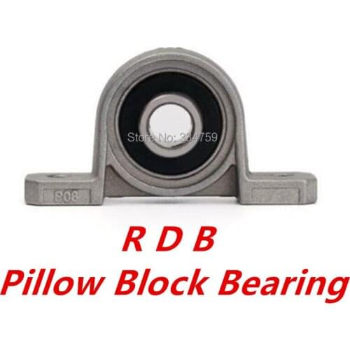 Kp003 17mm caliber Zinc Alloy mounted High quality bearings KP003 UCP003 P003 insert bearing pillow block bearing housing