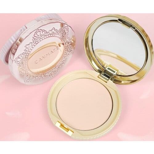 Japanese cotton candy powder makeup concealer durable oil control dry and wet dual purpose honey powder