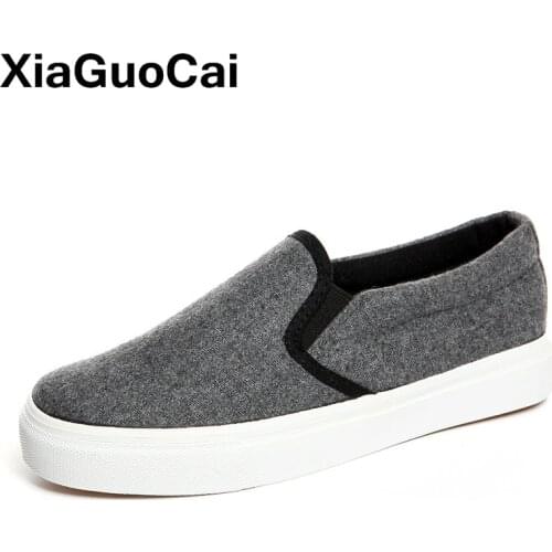 Womens Loafers Spring Autumn Classic Canvas Shoes For Female Slip-On Breathable Ladies Casual Shoe Flat Plimsolls Footwear 2020