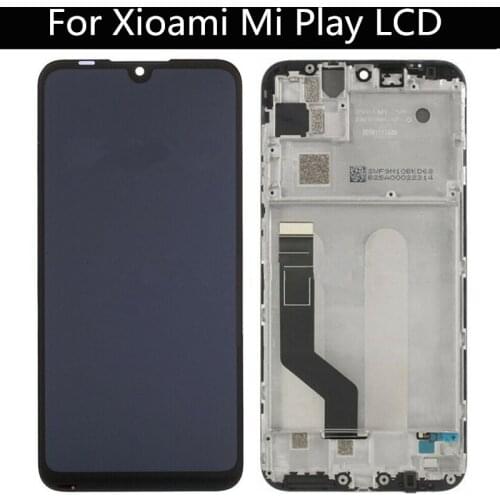 5.84" LCD FOR Xiaomi Mi Play M1901F9E M1901F9T Touch screen LCD Display With frame Digitizer Assembly Replacement