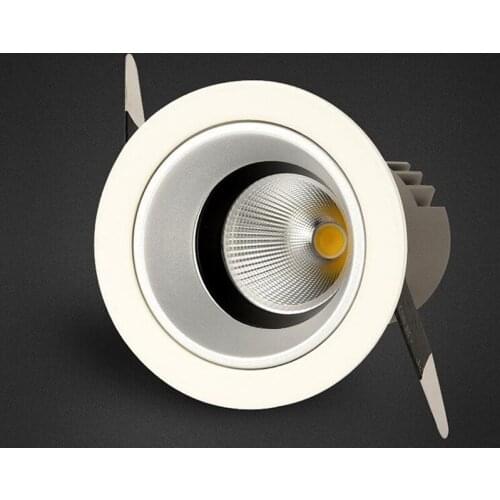 10pcs/lot 7w/12w CREE LED COB Spotlight Recessed Ceiling Light Adjustable NEW