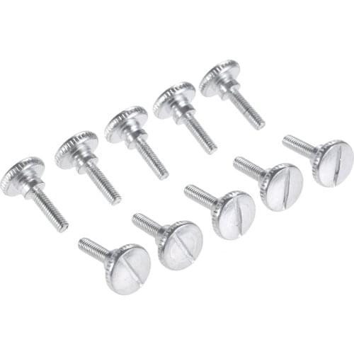 10Pcs Metal Presser Foot Thumb Screw Lockstitch Sewing Machine Big Head Screws Pull Cylinder Screw Home Sewing Machine Part