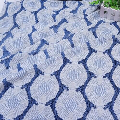 2Yards/lot high quality European style Imported France Cotton Voile Lace Fabric, African Floral fabric for women dress DIY sew