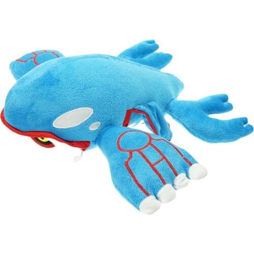 23CM TAKARA TOMY Pokemon Go Anime Kyogre Plush Toys Dolls Peluche Animals Stuffed Gifts for Kids