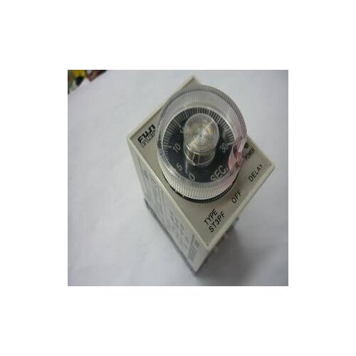 AC220V Power Off Delay Timer Time Relay 60 seconds ST3PF & Base