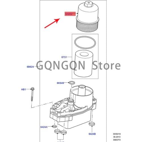 CAR oil radiator cover 2010-2021lan dro ve rdi sco ver y4r ang ero ver spo rtr ang ero ve rra nge rov erv el ar cover Oil filter