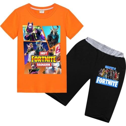 New Game Fortnites T Shirt Kids Summer Top Cartoon T-shirt Cool Fortnites Tees Boys Girls Unisex Fashion Tshirt Shorts