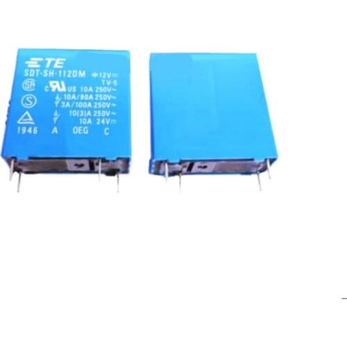 HOT NEW 12V relay SDT-SH-112DM SDT SH 112DM SDTSH112DM 12VDC DC12V 12V 10A 4PIN