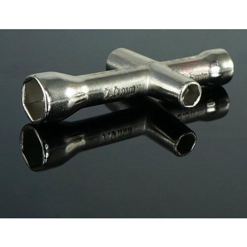 RC Remote Control Model Car Repair Tool Metal Cross Wrench Small Sleeve Special Tire Removal M3 M4 M2 Nut Screws