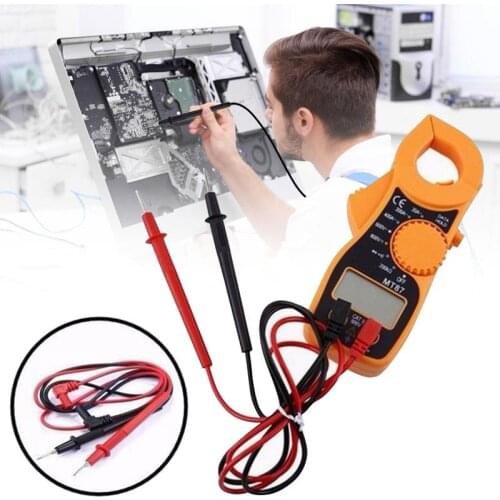 Multimeter Measurement Multimeter Test Probes Tool Silicone 1 Pair Digital Multimeter Test Tools