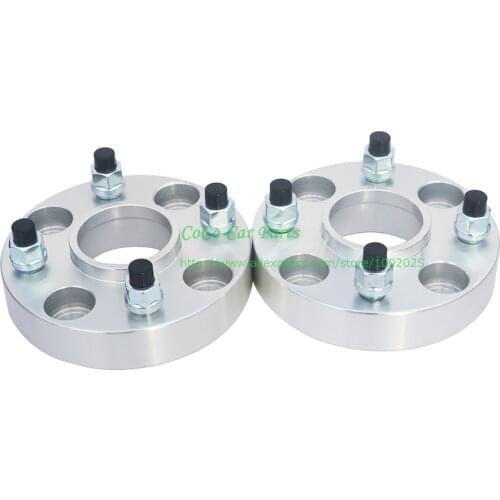 2pcs PCD 4x108 65.1 12x1.5 20mm Forged Widend Flange Car Wheel Spacer