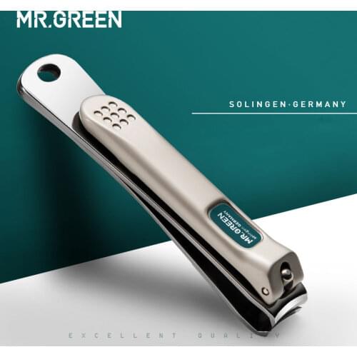 MR.GREEN stainless steel nail clippers trimmer pedicure care nail clippers professional fish scale nail file nail clipper tools