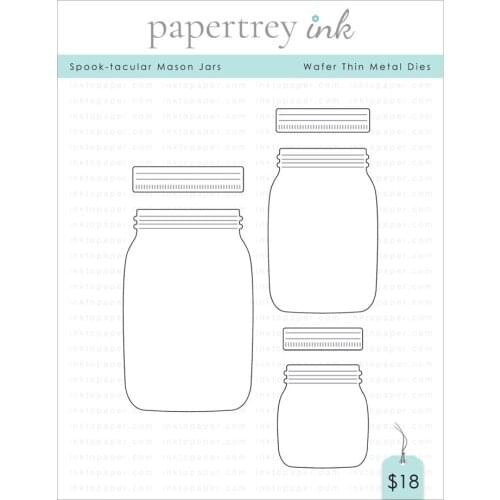 Spook tacular Mason Jars Metal Cutting Dies Scrapbook Diary Decoration Stencil Embossing Template DIY Greeting Handmade 2021