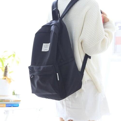 Simple classic desgin good quality oxford girls backpack boys school book backpack casul daily bag teenager young