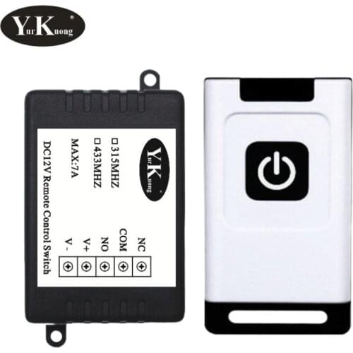 Relay Contact Remote Control Switch 12V DC 1CH NO COM NC 10A Signal line network cable Door Access Electric lock Computer button