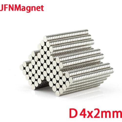 Strong Magnet 4x2 Round Magnets NdFeB Powerful Magnet D4x2mm Rare Earth Neodymium Magnet Search Magnets