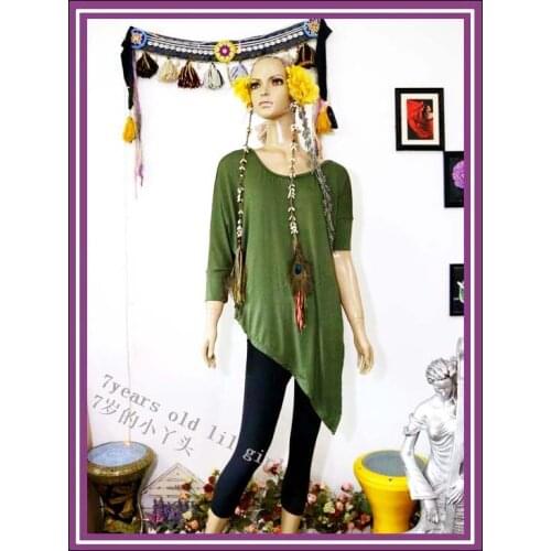 Belly Dance Top Modal Cotton Wear Yoga Tribal Fusion HHK09 13