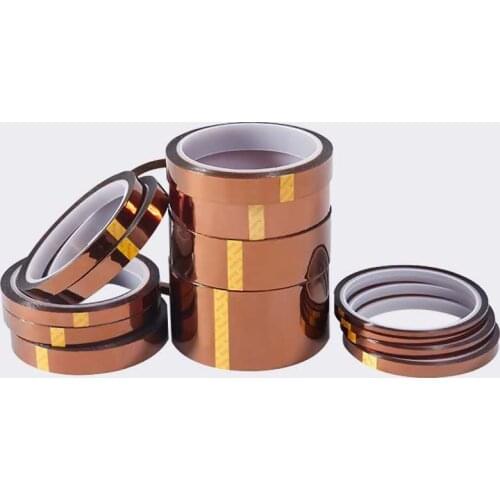 High Temperature Polyimide Heat Resistant BGA Electronic Repair PCB SMT Tape LCD Thermal Insulation gold Adhesive Insulating