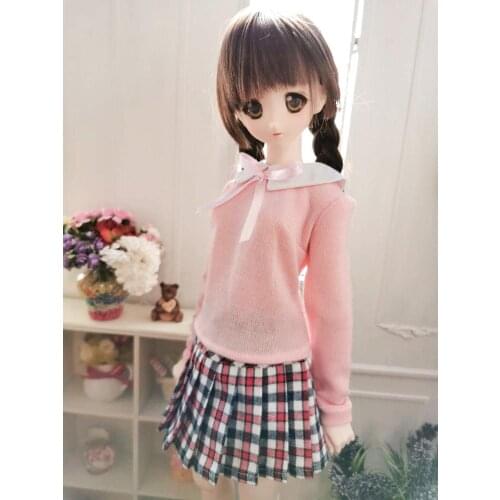 [wamami] Sweater Skirt For 1/3 1/4 1/6 SD17 DD SD AOD Female Dolls Dollfie Outfits