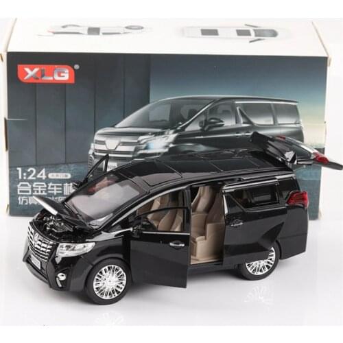 1:24 Toy Car Excellent Quality TOYOTA Alphard With Box Car Toy Alloy Car Diecasts & Toy Vehicles Car Model Toys For Children