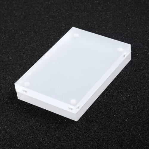 1*Photo Frame Right-angle Acrylic Photo Frame Settable Thickness 0.8+0.8cm 7.5*10.5cm 100% Brand New And High Quality
