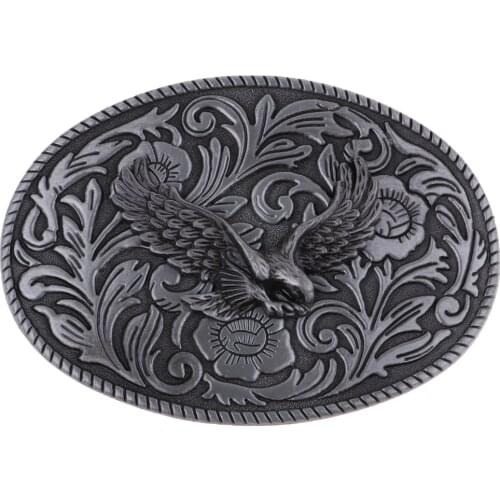 American Men Classic Cowboy Belt Buckles Pants Zinc alloy Belt Buckle Accessories for Boys