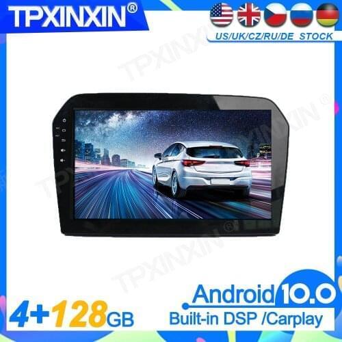 4+128GB Android 10 For VW Jetta 2012-2015 Head Unit Car Multimedia Player Auto Radio Tape Recorder GPS Navigation DSP IPS 2Din