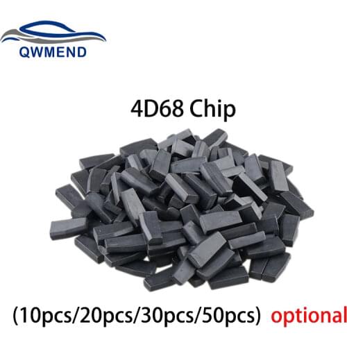 BHKEY Transponder Chip 4D 68 ID 68 For Toyota Key For Lexus New / Blank / Not Coded 4D68 ID68 Chip Carbon 10X 20X 30X 50X