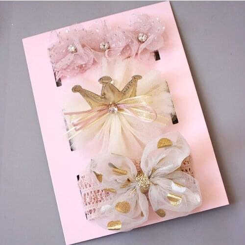 Kewgarden Baby hair band Childrens hair band accessories set