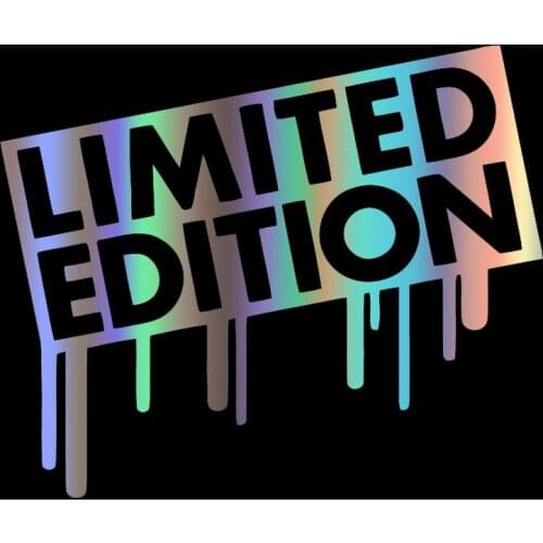 Fuzhen Boutique Decals Exterior Accessories Die-Cut Vinyl Decal Limited Edition Sticker Decors on Car Body Bumper Rear Window