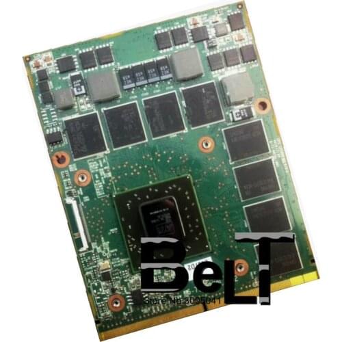 HD5870 HD 5870M 1GB DDR5 216-0769008 VGA card for Clevo W860CU W880CU W870CU GX60 X7200 D900F W870L P150SM