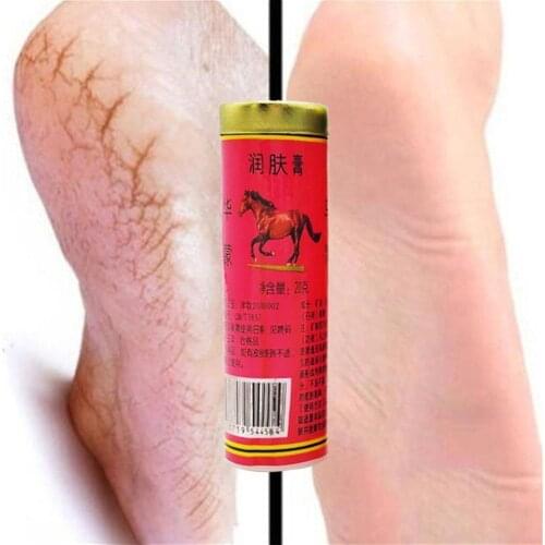 1Pcs Horse Oil Hand Cream Anti-Chapping Ointment Prevent Skin Skin Moisturizing 20g Dry Ointment For Hand Care Finger Foot L7D3