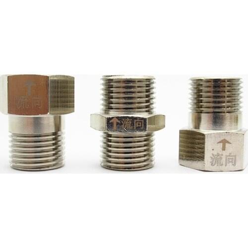 1/2" BSP Male Female Thread Brass Check Valve One Way Non-return Valve For Water Tank Water Heater Toilet