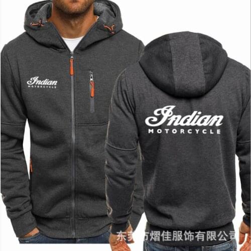 2021 mens Spring New motorcycle Gadian Hoodie cotton casual zipper mens Hoodie