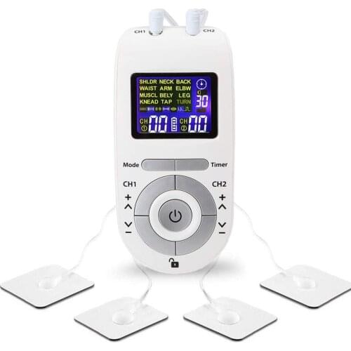 TENS Machine Muscle Stimulator for Pain Relief Dual Channel TENS Unit with12 Modes Massage Fitness physiotherapy Acupuncture