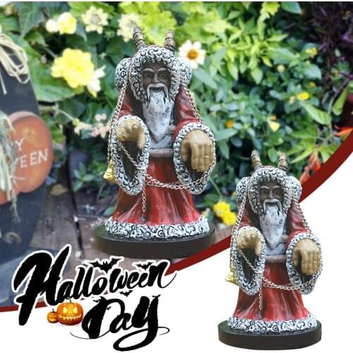 2021 New Product Courtyard Garden Halloween Decoration Resin Handicraft Statue Holiday Festiavl Party Props Party Supplies A40