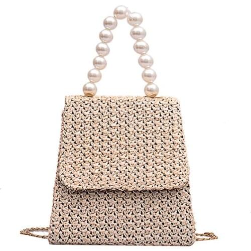 RanHuang New Arrive 2020 Womens Fashion Straw Bag Mini Shoulder Bags Messenger Bags Girls Crossbody Bags