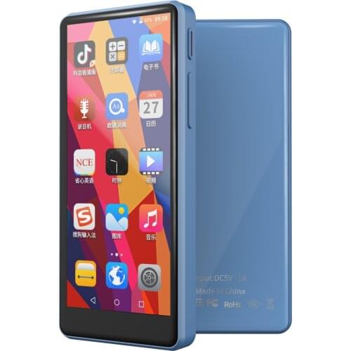 WIFI Android Mp3 Player With Bluetooth 5.0 Touch Screen 3.5 Inch Mp4,MP5 Hifi Music Player With Speaker FM,E-book,Recorder Video