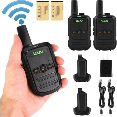 Walkie-talkie professional mini color ultra-thin ultra-small USB direct charging
