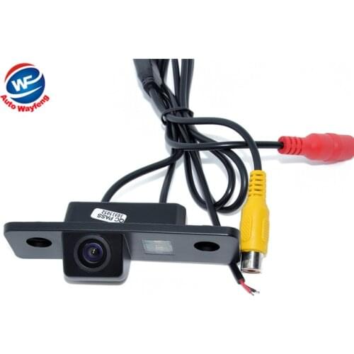 Backup Camera Wired CCD 1/3" car parking camera for VW Skoda Octavia Effective Pixels:728*582 night vision waterproof