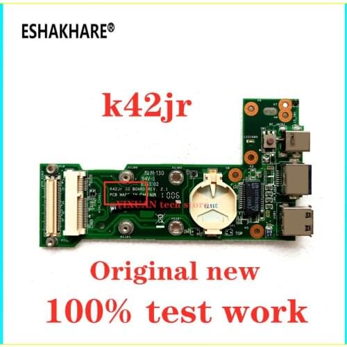 Brand new K42Jr REV:2.1 IO BOARD For Asus K42J X42J A42J A40J K42JC K42JR K42JZ K42JY K42JV X42D K42D K42F POWER USB BOARD