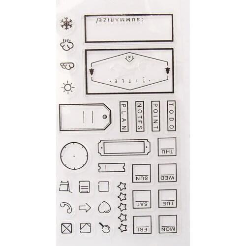 Toblone Scrapbooking Labels