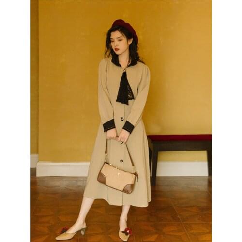 2020 new fashion womens clothing Vintage dresses