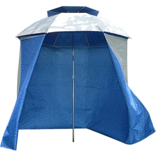 4.8m Blackout Cloth Anti-Ultraviolet Apron Cloth for Beach Sun Protect Fishing Umbrella Outdoor Folding Shade Cloth Universal