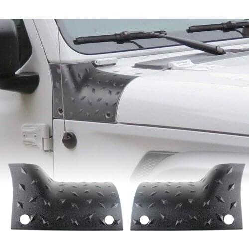 For JL Jeep Accessories ABS Armor Side Cowl Cover Protector For Jeep 2018 JL Newest